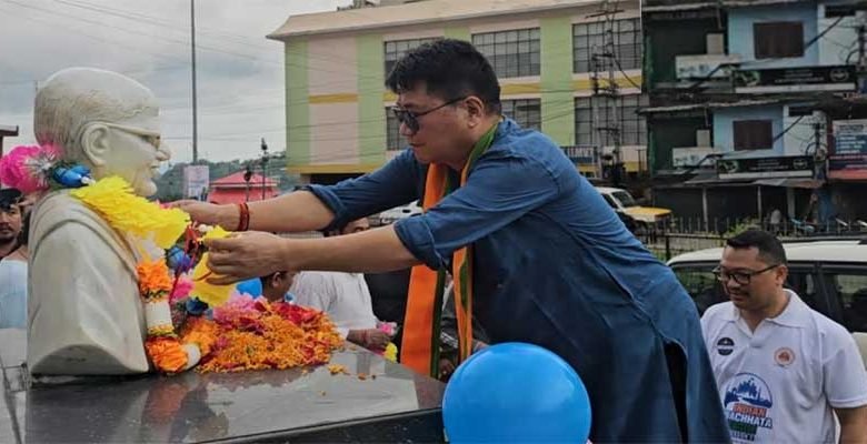 Arunachal: BJP observed 154th birth anniversary of Mahatma Gandhi as part of Sewa Pakhwada