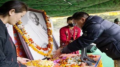 Arunachal: CM celebrates Gandhi Jayanti with Army, ITBP Jawans at Mago