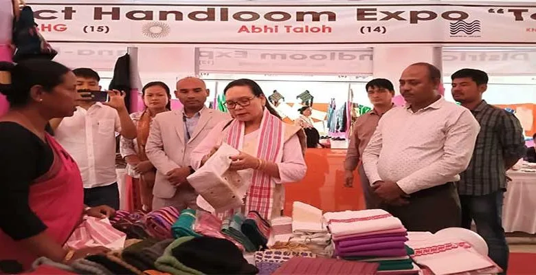 Arunachal: District Handloom Expo held at Namsai