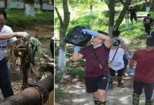 Arunachal: Ministers, Chief Secretary join river cleaning on Gandhi Jayanti