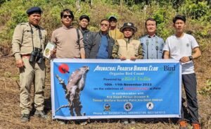 Arunachal: Two days Birds Count held at Palin