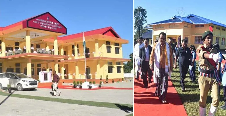 Arunachal: Chowna Mein inaugurates ADC HQ building and Govt HS School Exam Hall-cum-Auditorium in Chongkham
