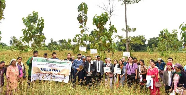 Arunachal:  Farmers’ Field Day on Finger Millet Variety-GPU-67 held at Ruksin
