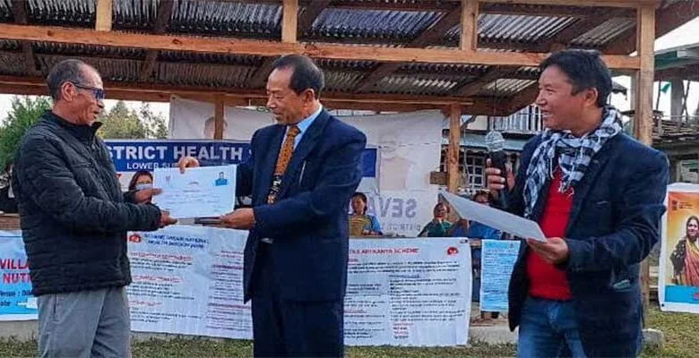 Arunachal: Janjatiya Gaurav Divas and Seva Aap Ke Dwar.2 held at Ziro