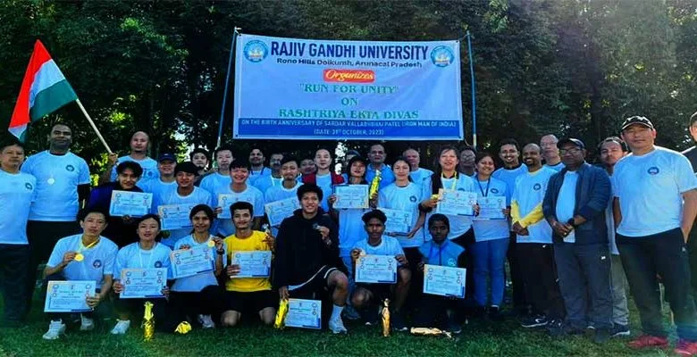 Arunachal: RGU Celebrated “National Unity Day”