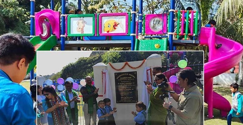 Arunachal: “Governor B.D. Mishra Children’s Park” Inaugurated at Oju Mission School, Pappu Nallah