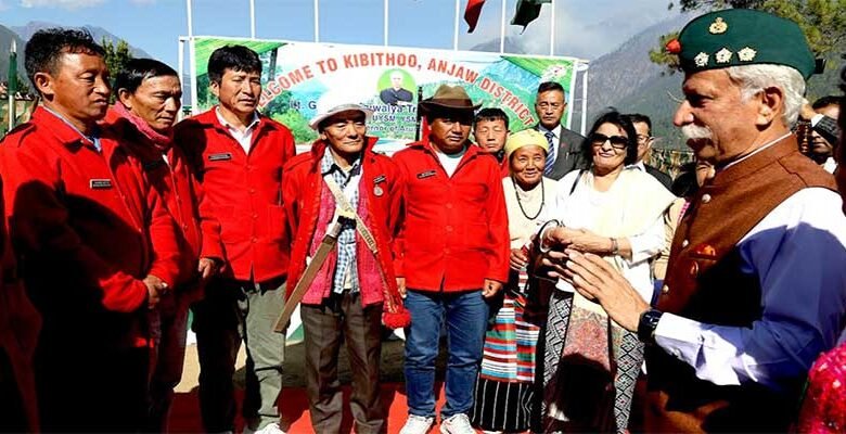 Arunachal: Governor interacts with the people of Vibrant Border Villages in Anjaw