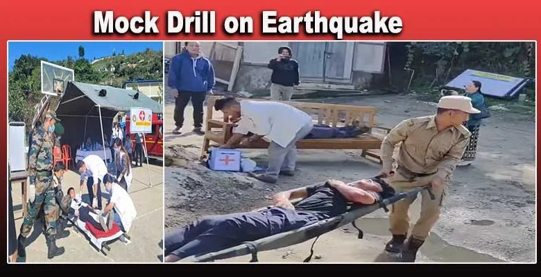 Arunachal : Mock Drill Exercise held across the state