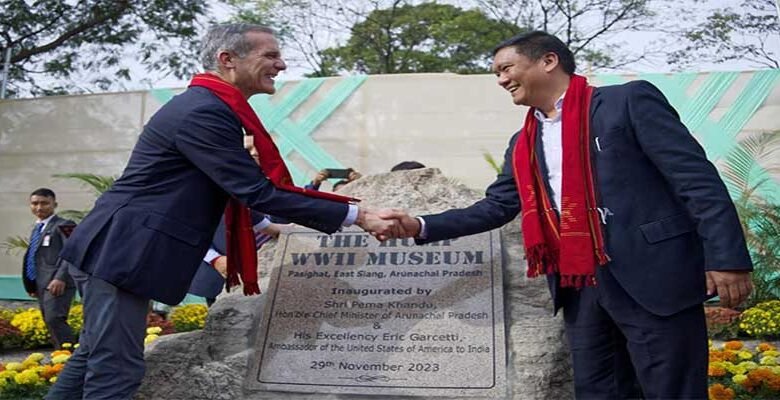 Arunachal: Pema Khandu and US Ambassador to India inaugurate ‘The Hump WWII Museum’ at Pasighat