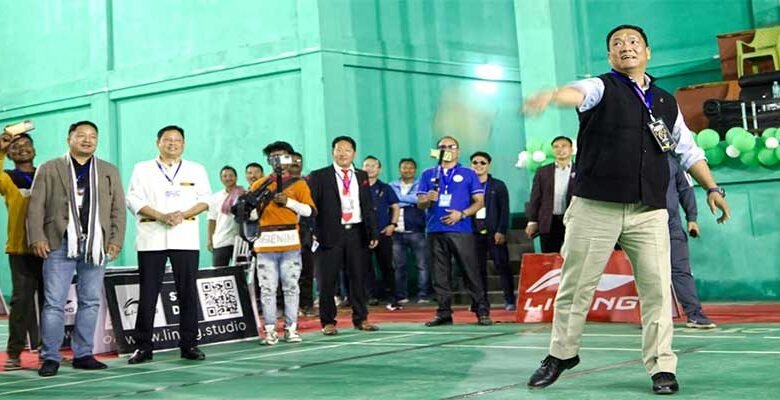 Arunachal: 11th Badminton Championship begins at Seijosa