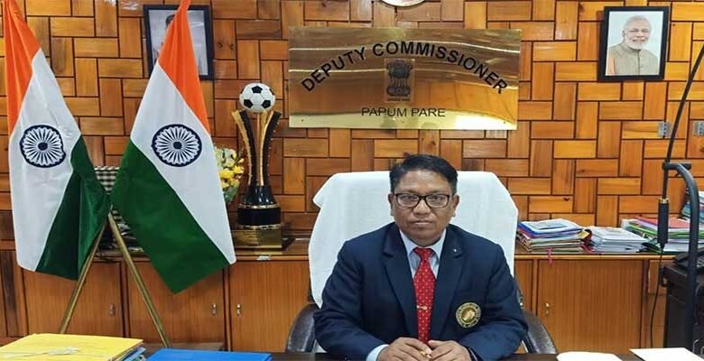 Arunachal: Jiken Bomjen Joins as new Papumpare DC