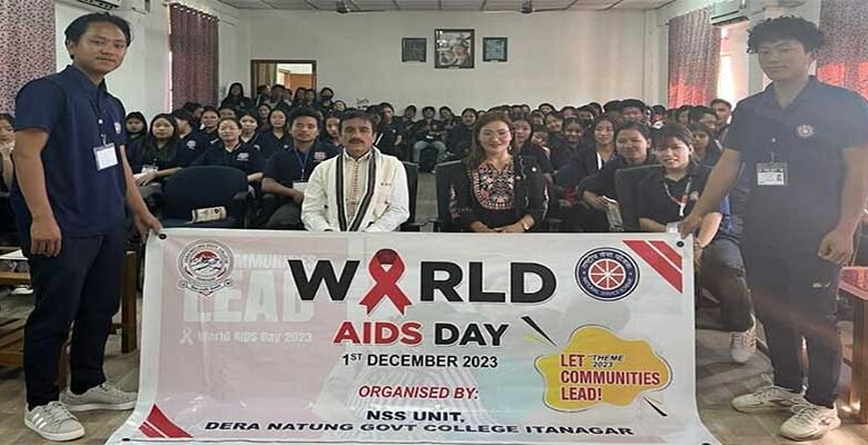 Arunachal: World AIDS Day Celebrated at DNGC, Itanagar