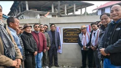 Arunachal: Taki lays foundation stone of HBC office building