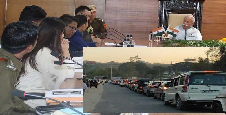 Arunachal: Governor reviews traffic congestion and poor conditions of Itanagar roads