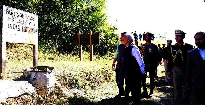 Arunachal: Governor visits Border Post of Pangsau Pass