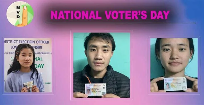 Arunachal: National Voter's Day Celebrated Across the State
