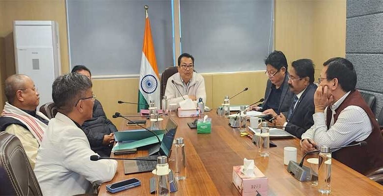 Arunachal: Chowna Mein chaired a Core-Committee Meeting of Unsung Heroes