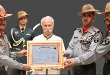 Arunachal: Governor presents Citation to 40 Assam Rifles