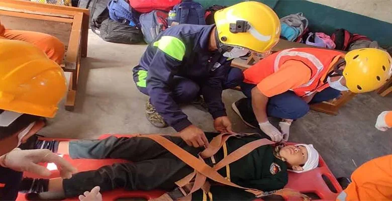 Arunachal: Mock Exercise on Earthquake Scenario held at Tezu