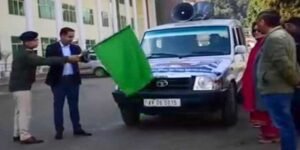 Arunachal: DC flags-off live EVM demonstration mobile van
