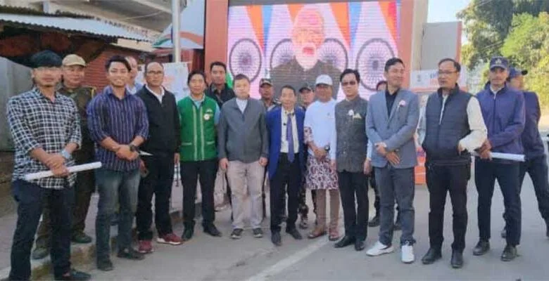 Arunachal: Itanagar Capital Region Administration organized Viksit Bharat Sankalp Yatra