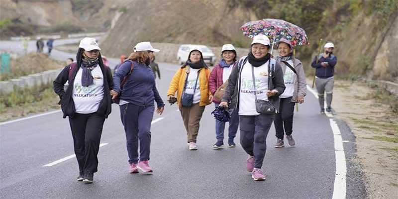 Arunachal: 100 KM Walkathon Marks Golden Jubilee Celebration of Capital Complex Dree Festival