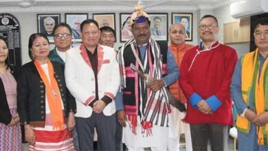 Arunachal: Ashok Singhal Visits Itanagar, Hold meeting with Party leaders
