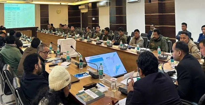 Election Preparation: joint coordination meeting of Assam, and Arunachal officials held at Tezu