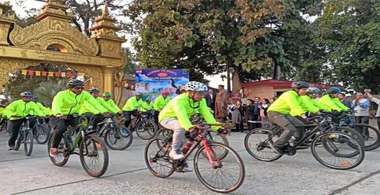 Arunachal: Indian Army Organizes ‘Dao Cycling Expedition’ from Namsai to Namti to commemorate Arunachal Statehood Day
