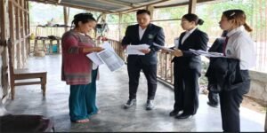 Arunachal: Law Students Conduct Door to Door Legal Awareness Campaign