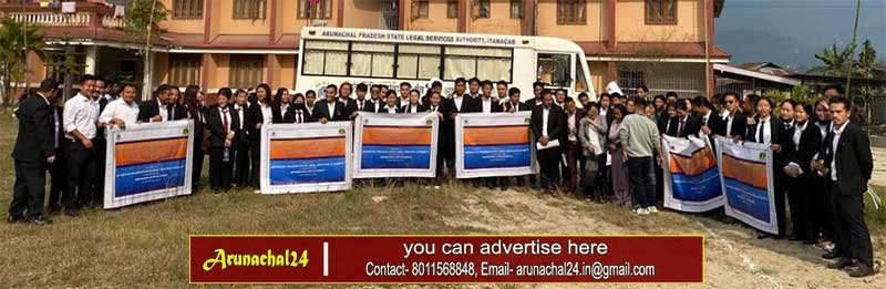 Arunachal: Law Students Conduct Door to Door Legal Awareness Campaign 
