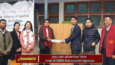 Arunachal: Alumni of JNC Economic dept rejuvenates office room, donates White Board and Chairs as a payback gesture