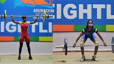 4th Khelo India University Games; Weightlifting Discipline commences at RGU
