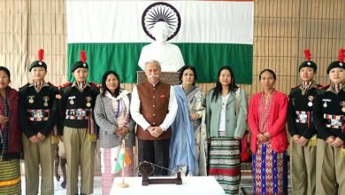 Arunachal: Governor felicitates RD Parade NCC Cadets