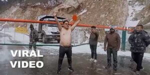 Arunachal Viral Video: Why did a man have to protest by taking off his shirt during snowfall in Selapass?