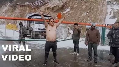 Arunachal Viral Video: Why did a man have to protest by taking off his shirt during snowfall in Selapass?