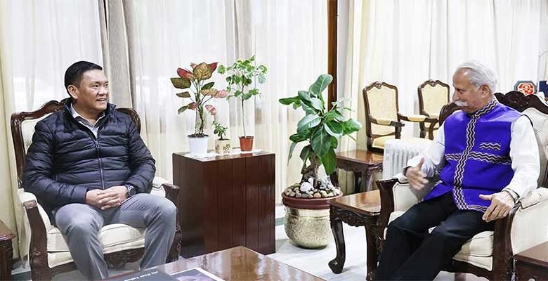 Arunachal Pradesh Chief Minister calls on the Governor