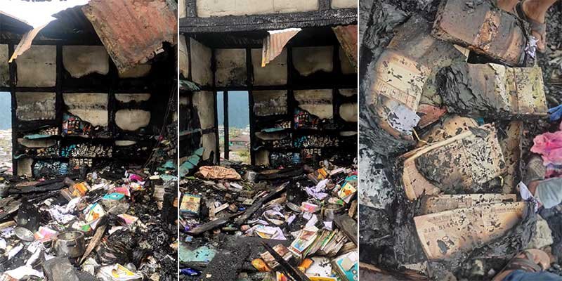 Six Shops Gutted at Koloriang Market 