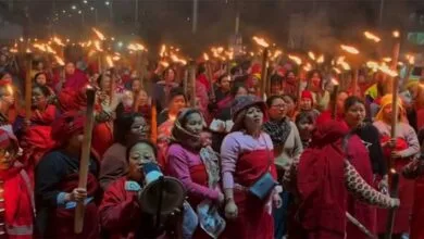 Manipur: Women take out torch rally demanding withdrawal of SoO Agreement