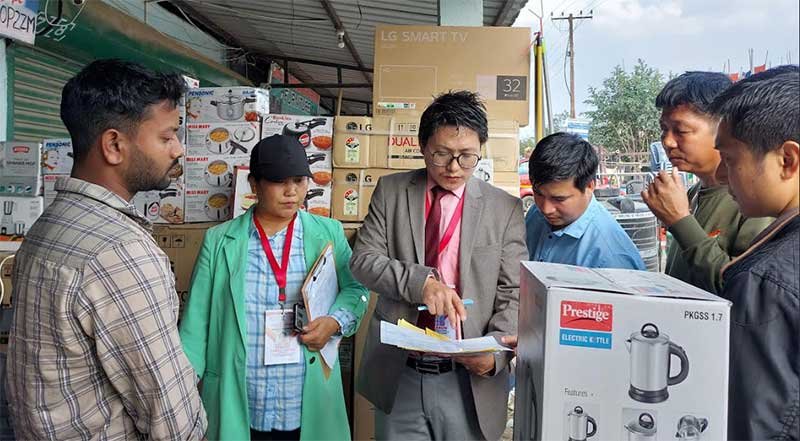 Arunachal: Market inspection carried out at Hollongi