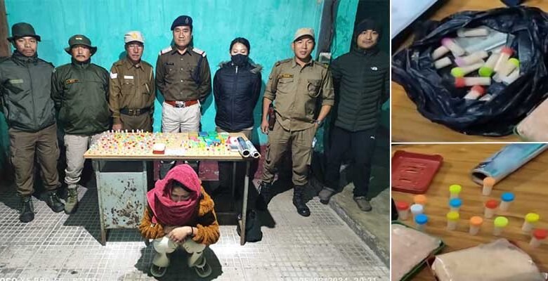 Arunachal: Woman Drug Peddler Held With Heroin in Seijosa