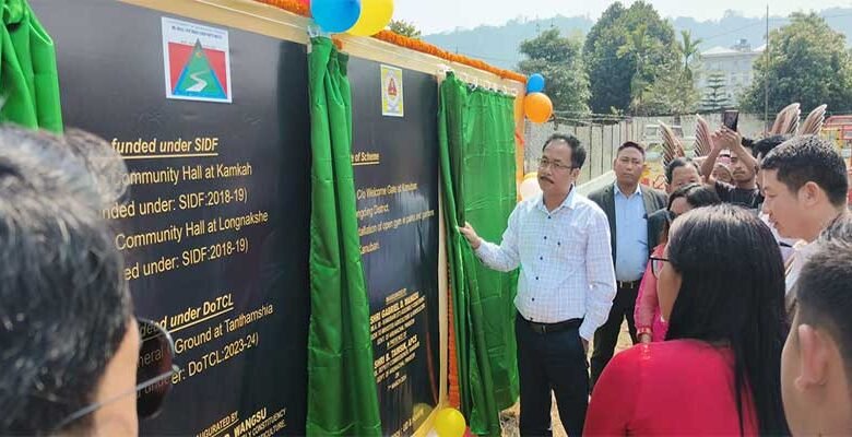 Arunachal: Gabriel D Wangsu inaugurates Multiple projects  
