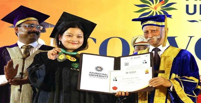 Arunachal University of Studies holds it’s 8th Convocation