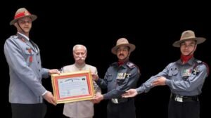 Arunachal: Governor presents citation to 6 Assam Rifles