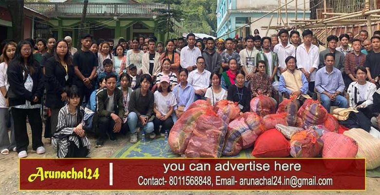 Arunachal: DNGC Students visit Deepak Nabam Living Home