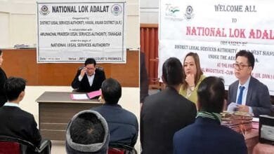 Arunachal: Over 151 Cases were disposed off during 1st National Lok Adalat 2024