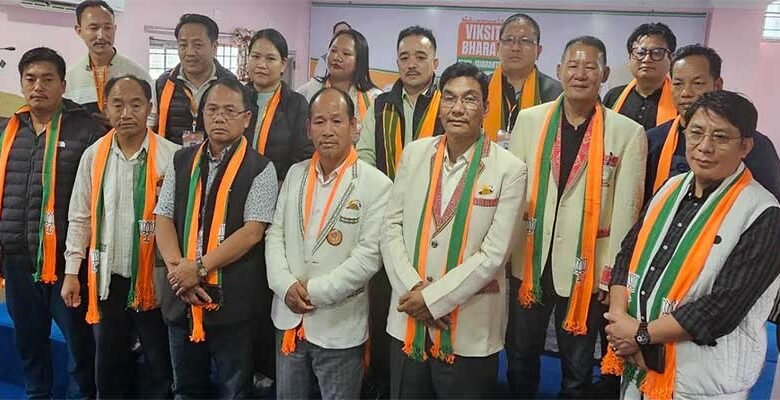 Arunachal: Congress candidate from Palin Chambang AC joins BJP