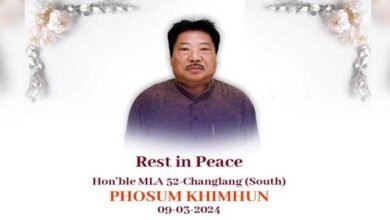 Arunachal: Guv, CM condole death of BJP MLA Phosum Khimhun