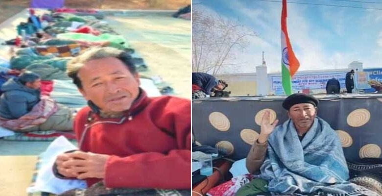 Sonam Wangchuk's 21 days fast in minus 10-15 degree temperature continue, Govt silent, People showing Solidarity