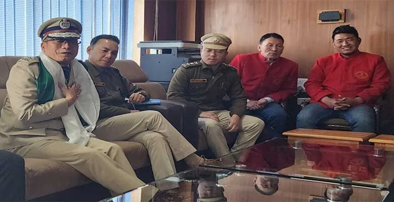 Arunachal: IGP HQ T Ringu interact with Gaon Burahs